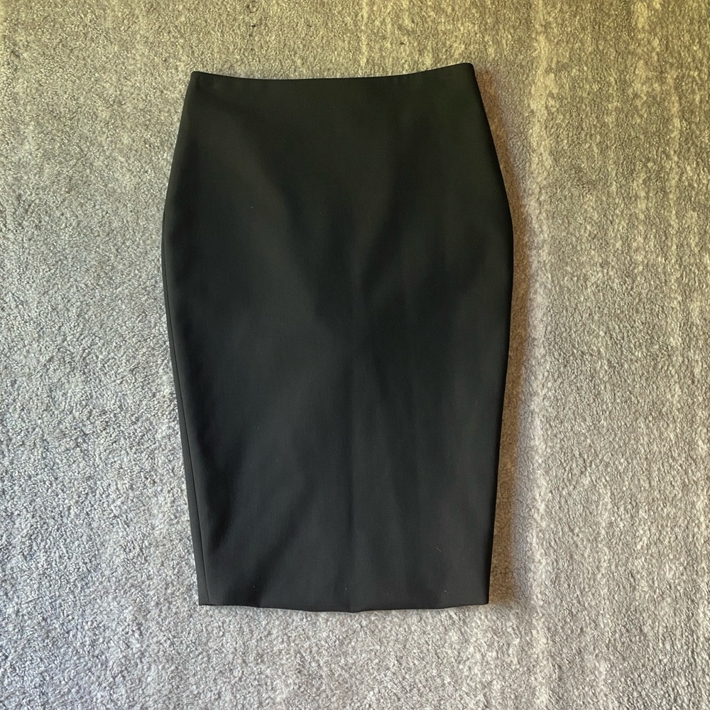 Elizabeth And James Black Pencil Skirt Size 4
